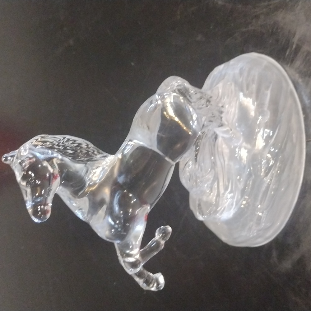 Vintage Crystal Horse